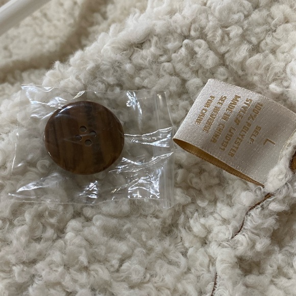 Flying Tomato Faux Suede Shearling Jacket - Picture 6 of 8